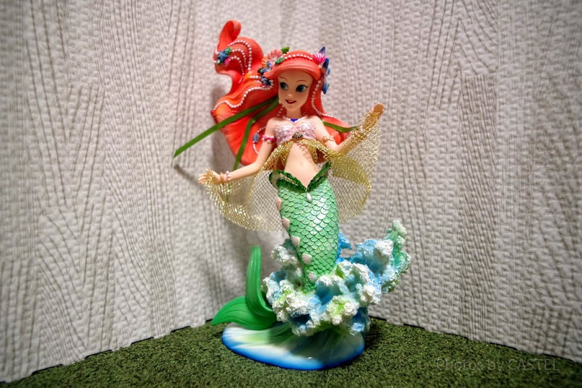 ディズニー　キャッスルコレクション　アリエル アリエルのフィギュア| キャステル | CASTEL ディズニー情報