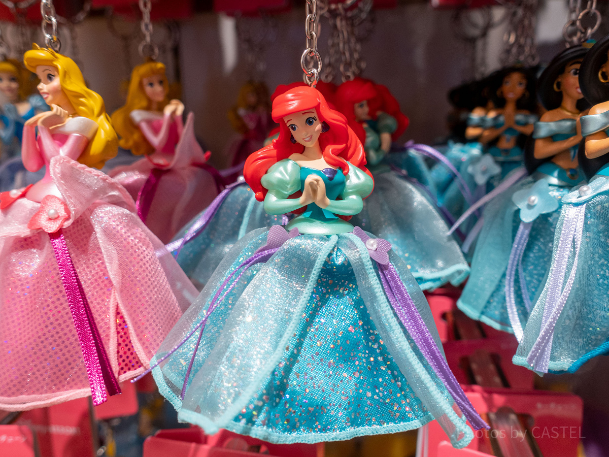 ディズニー　ミニチュア　フィギュア　パークフード　ストラップ　チャーム　アリエル ディズニー ミニチュア フィギュア パークフード ストラップ