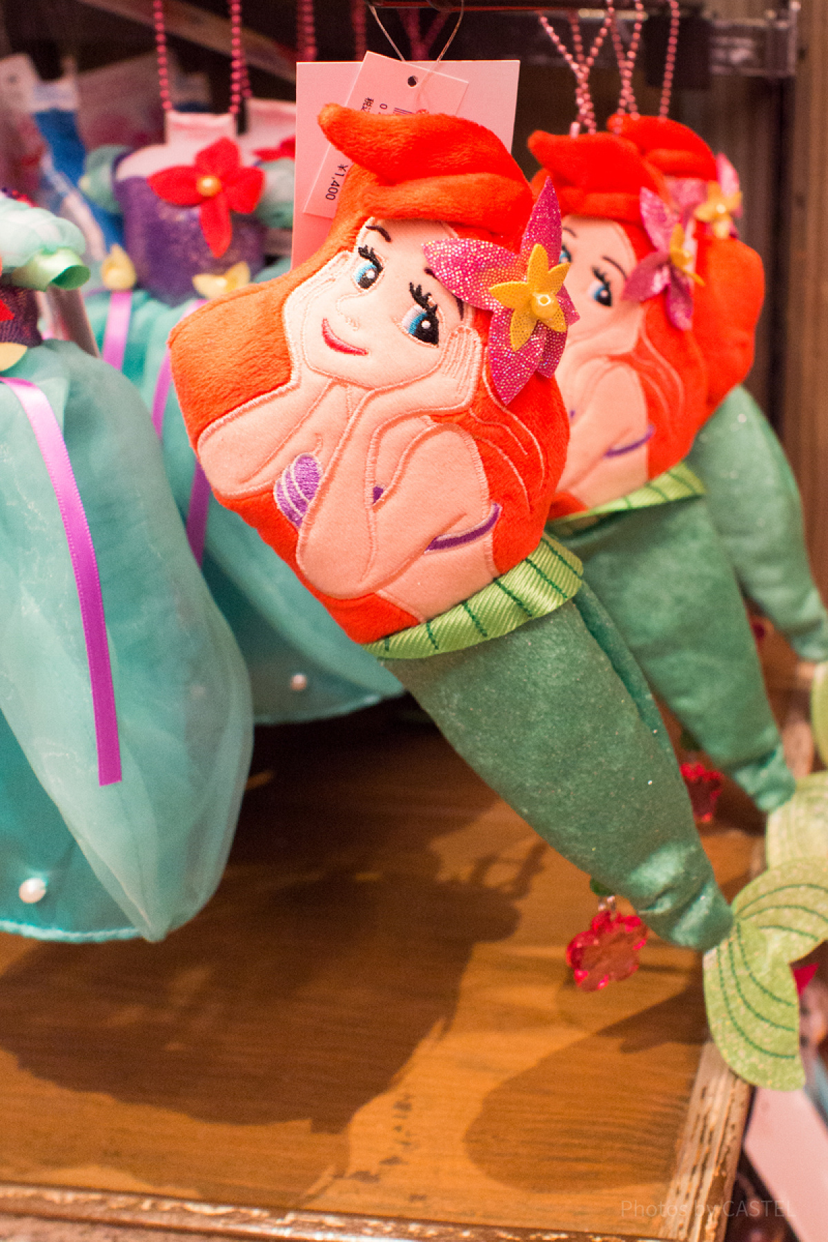 tiny ぬいぐるみキーホルダー　アリエル アナ ウィンディー ディズニーストア tiny ぬいぐるみキーホルダー アリエル アナ ウィンディー ディズニー