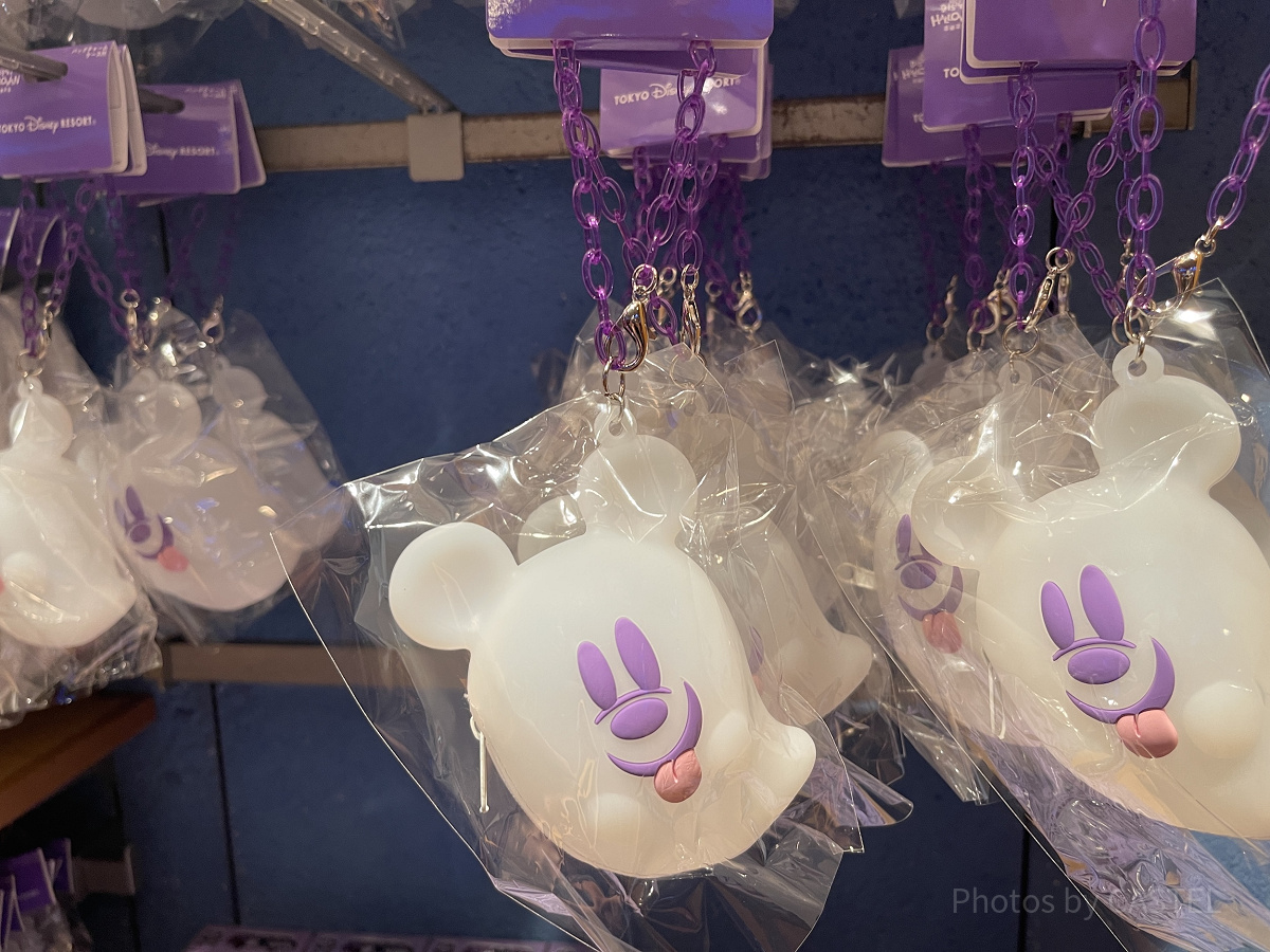 バッグチャームシリコンケース付(ディズニーハロウィングッズ2025)