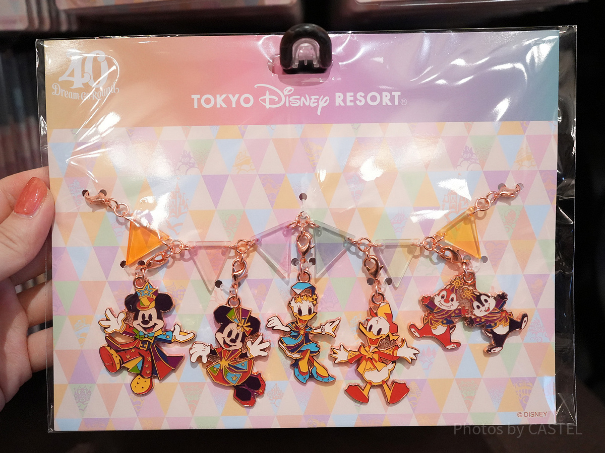 チャームセット（ディズニー40周年グッズ）| キャステル | CASTEL