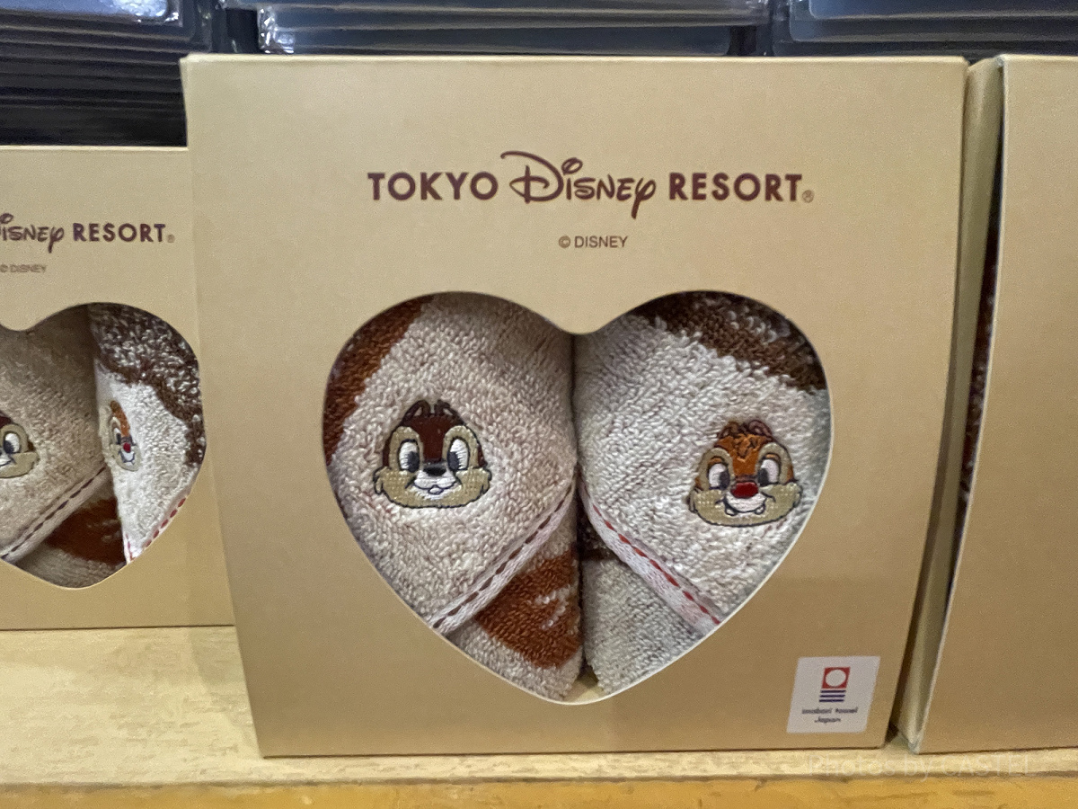 チップとデールのミニタオル〈今治タオル〉セット| キャステル