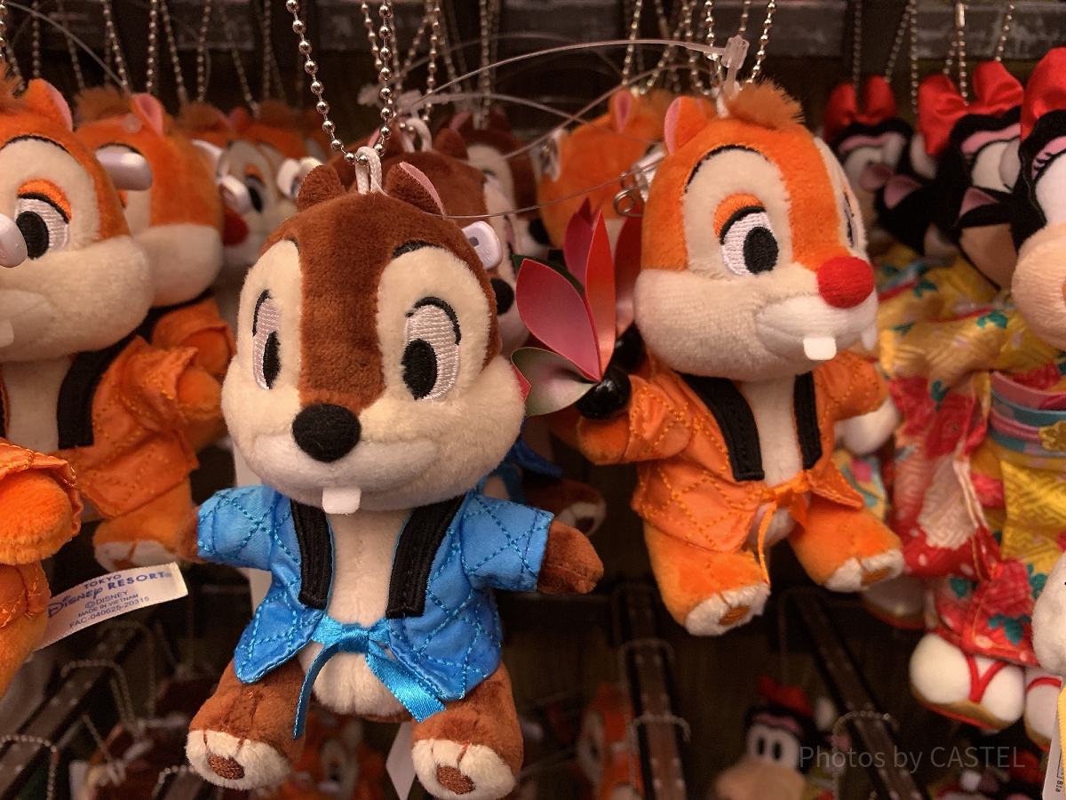 チップとデールぬいぐるみバッジセット| キャステル | CASTEL