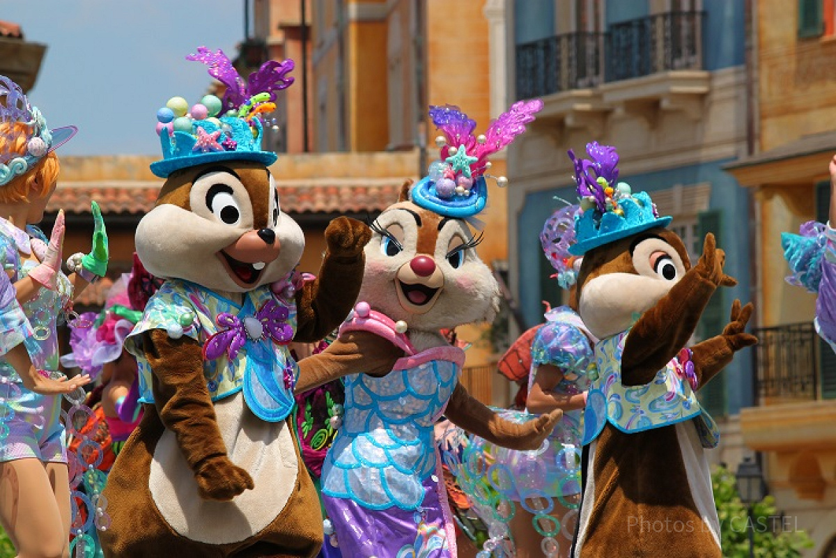 3446.昔の海外ディズニーワールドピン ナースデイ チップとデール 3446