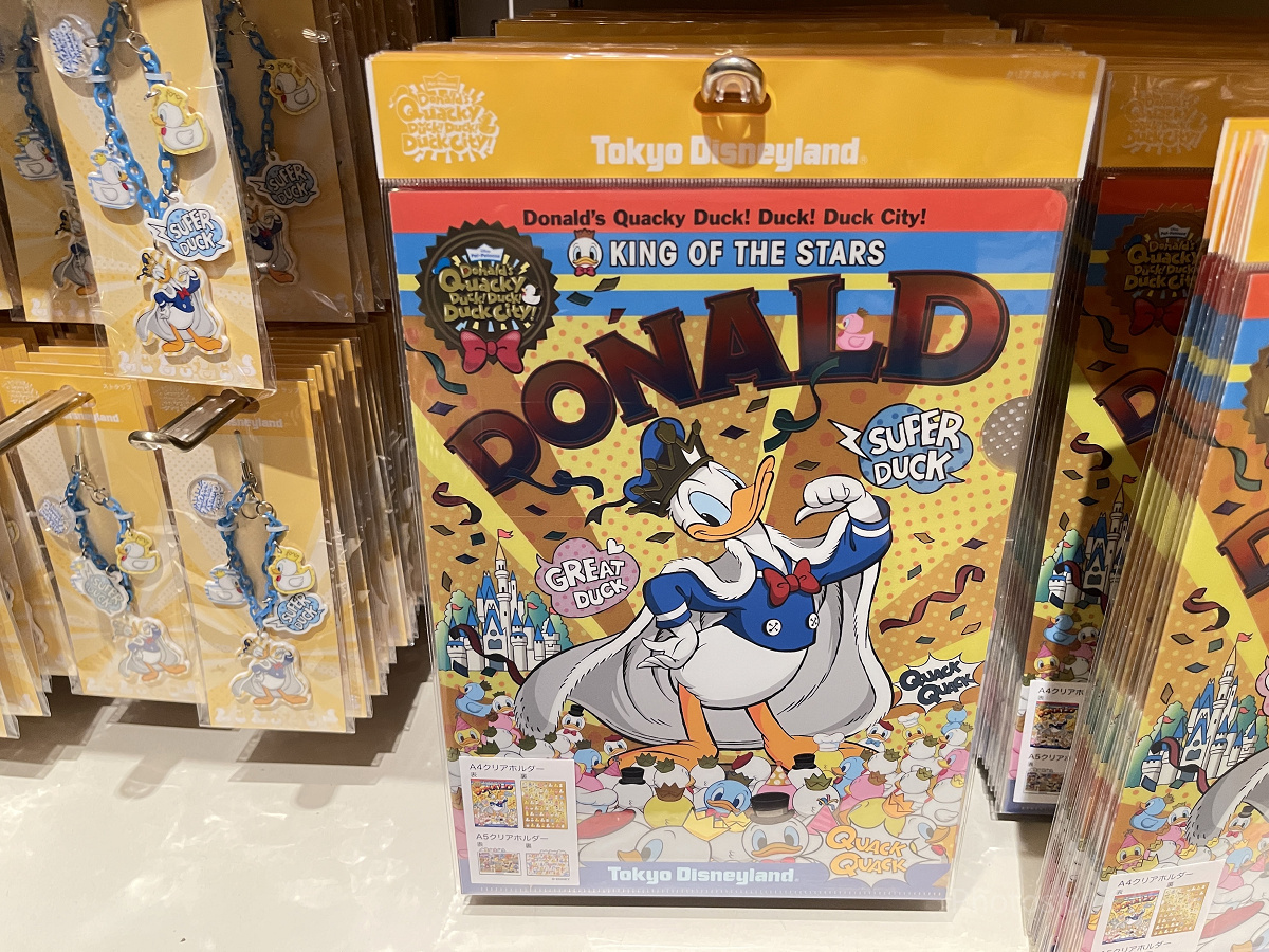 クリアホルダーセット(ドナルドパルパルーザグッズ2025)