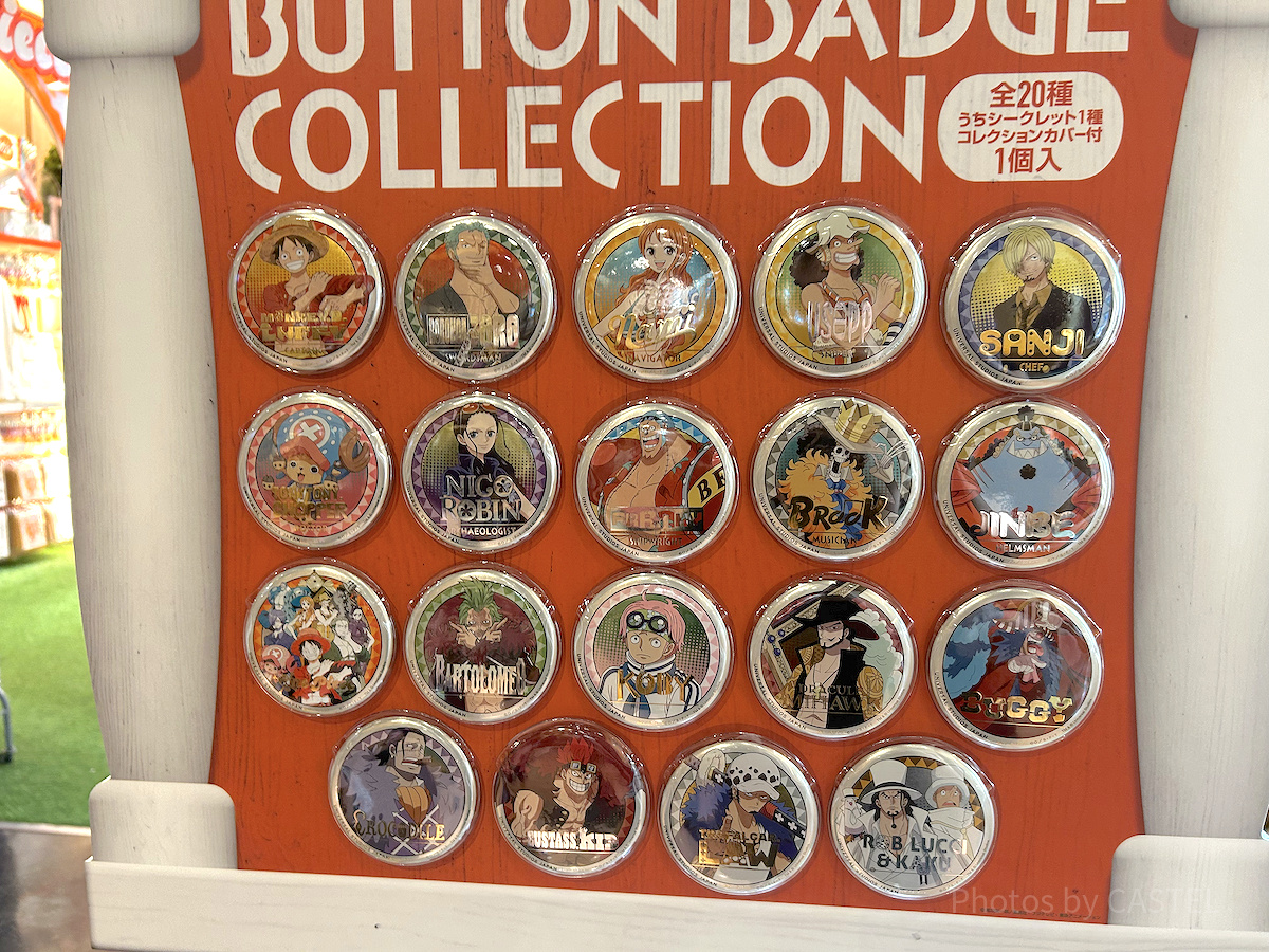 コレクタブル缶バッジ（全20種）（ワンピースグッズ2025）