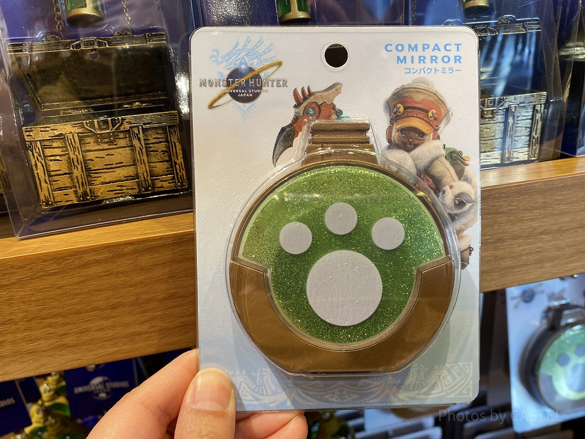 コンパクトミラー／USJモンハングッズ2023| キャステル | CASTEL