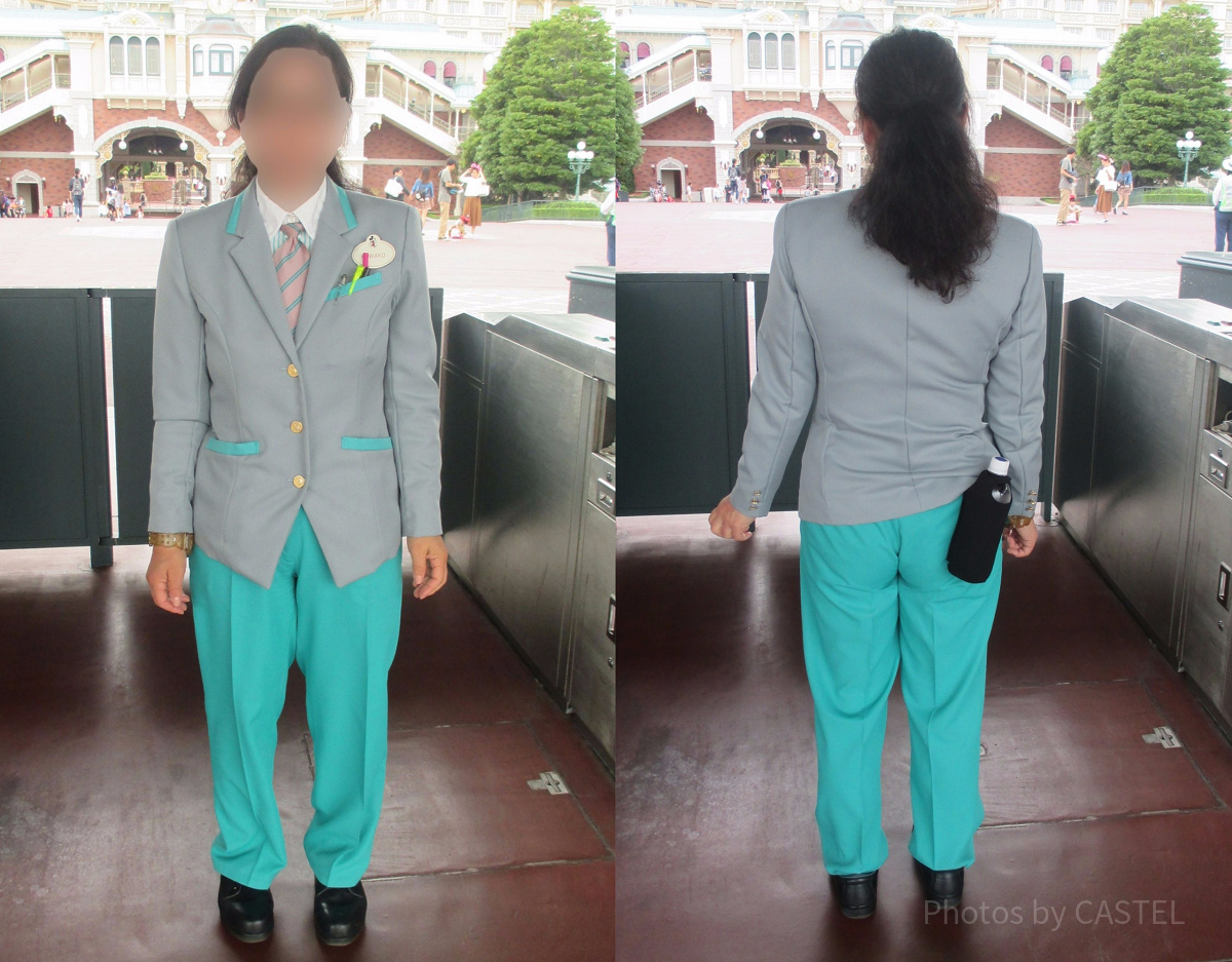 ポーチ　ランドエントランスキャスト ディズニーキャストコスチューム ポーチ ランドエントランスキャスト ディズニーキャストコスチューム