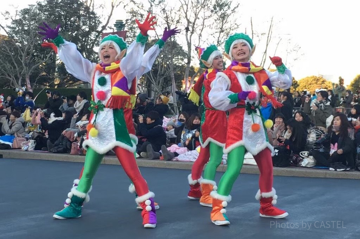 「ディズニー・クリスマス・ストーリーズ」のダンサー