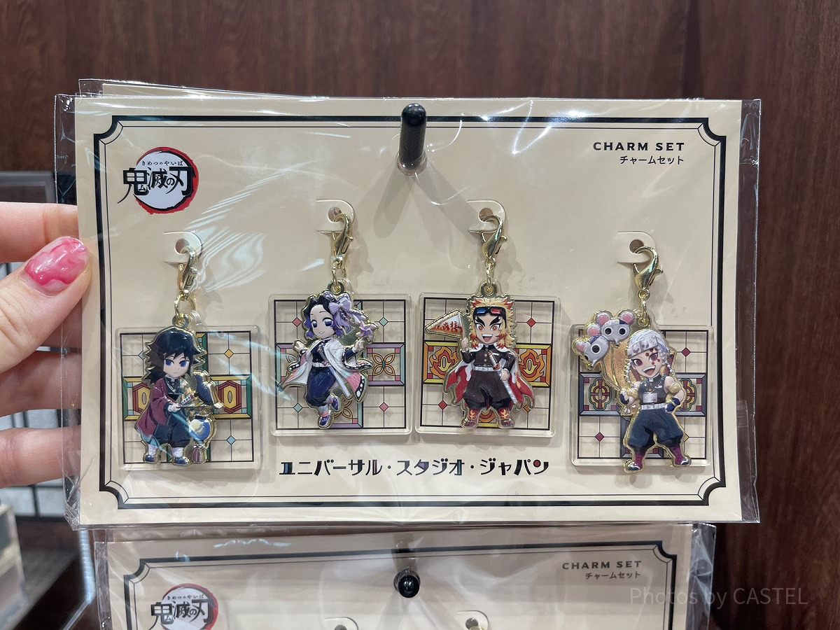鬼滅の刃チャームセット(USJ×鬼滅の刃 刀鍛冶の里編&柱稽古編グッズ