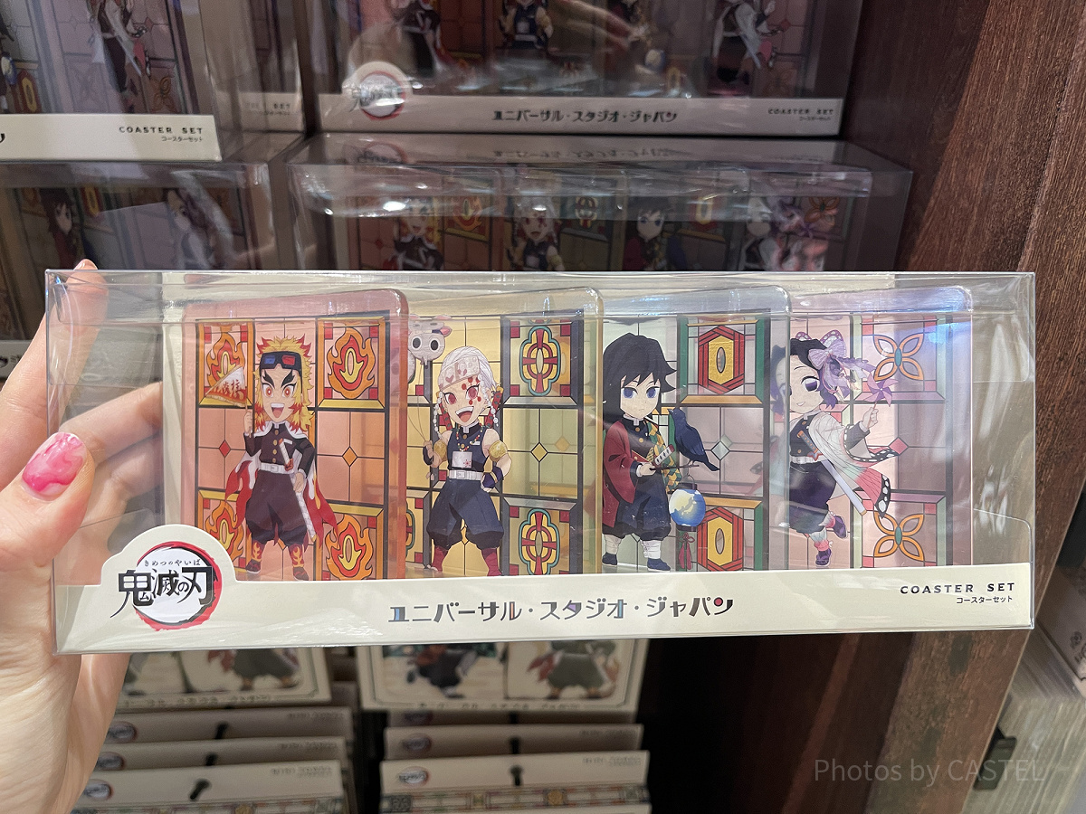 鬼滅の刃コースターセット(USJ×鬼滅の刃 刀鍛冶の里編&柱稽古編グッズ
