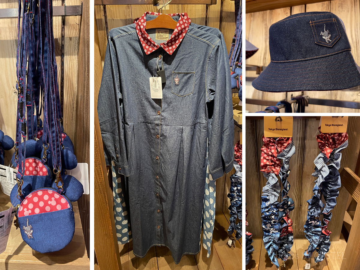 デニムのファッショングッズ