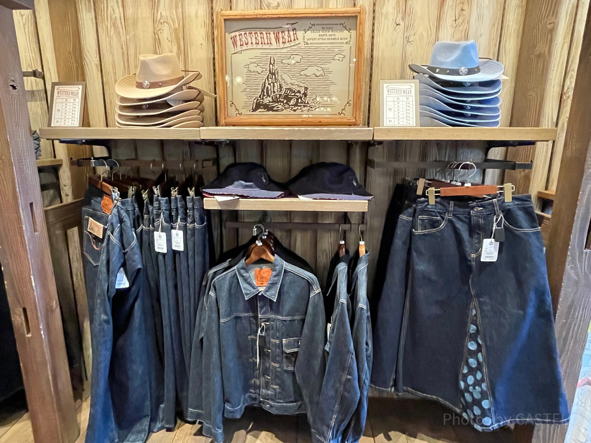 デニムのファッショングッズ