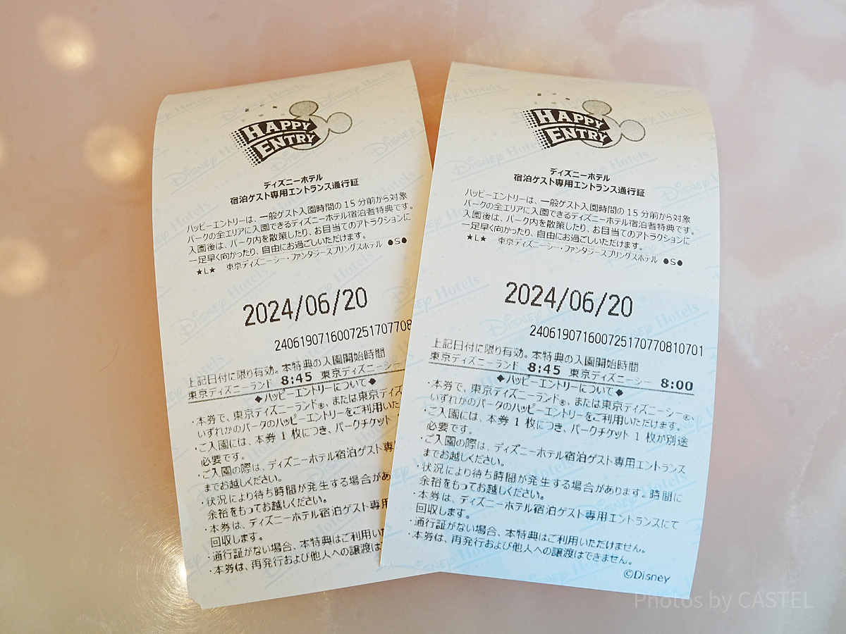 上海ディズニーのアーリーパークエントリーと東京ディズニーのハッピーエントリーとの違い