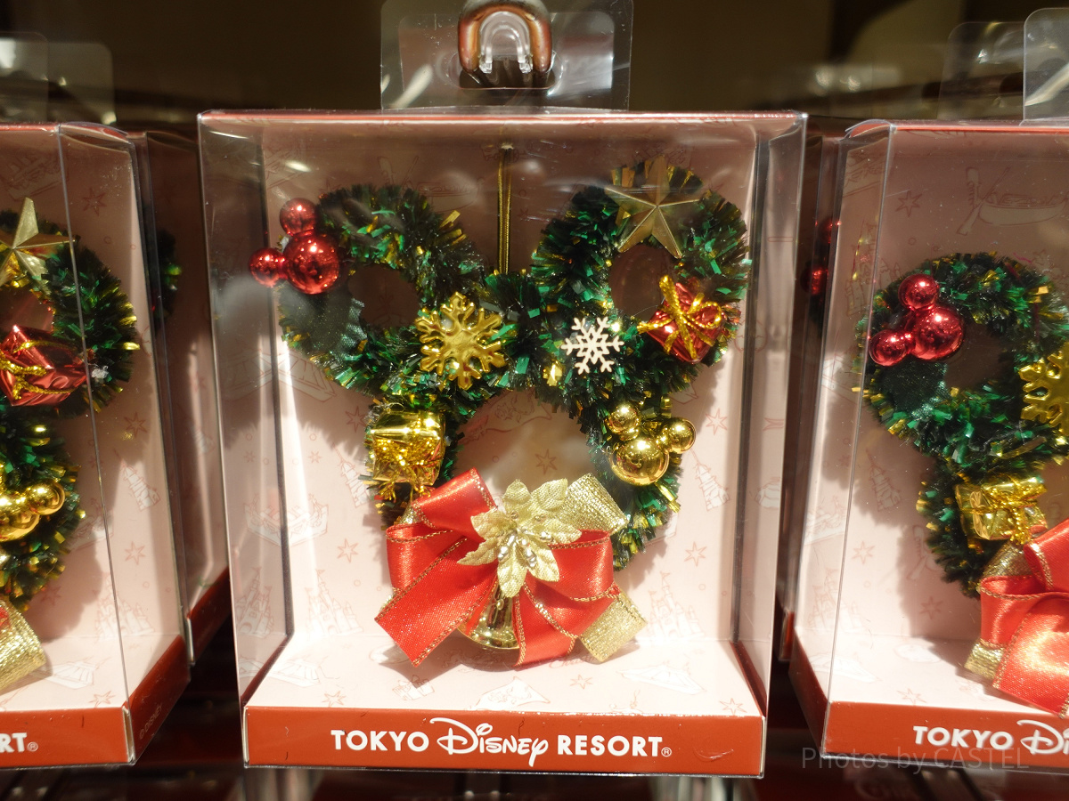 ディズニークリスマスグッズ2022：リース(Sサイズ)| キャステル