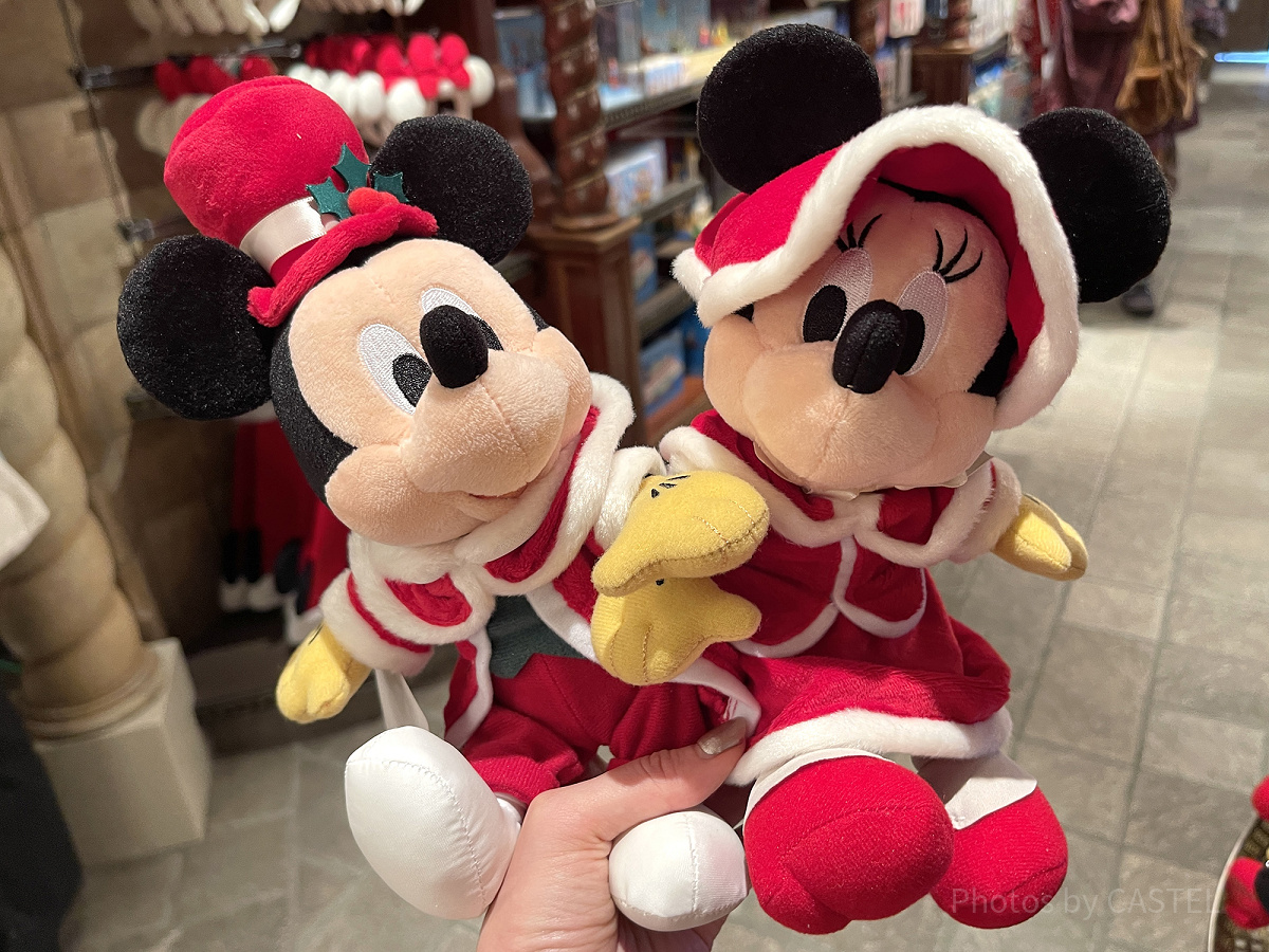 ディズニークリスマスグッズ2023：ぬいぐるみセット 2023年11月07日(火)発売