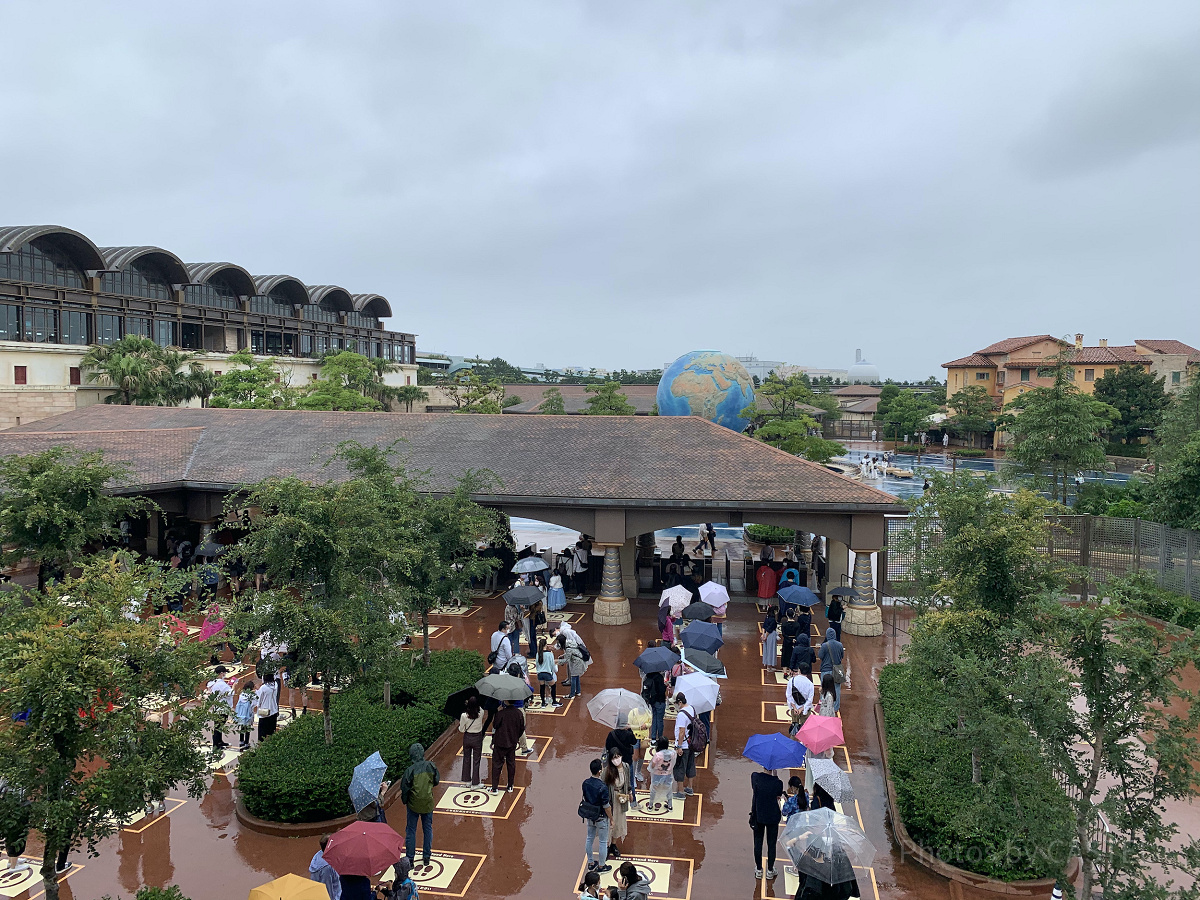 雨のディズニーシー