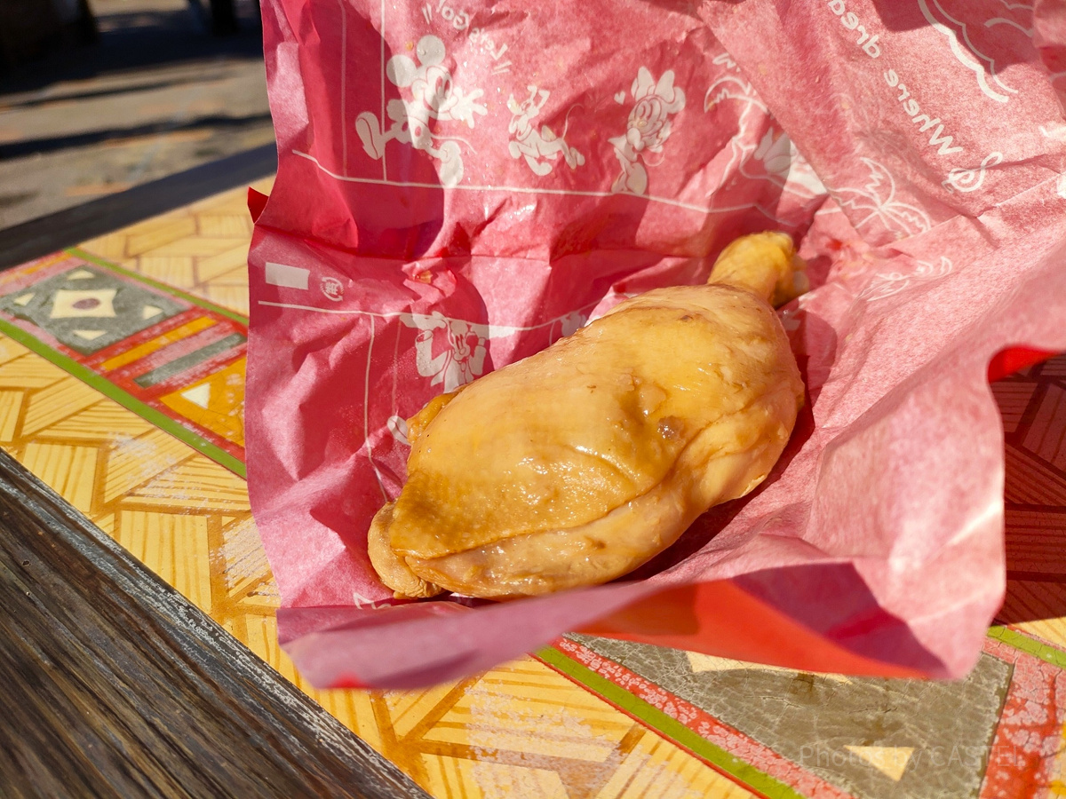 ディズニーランド食べ歩き：テリヤキチキンレッグ