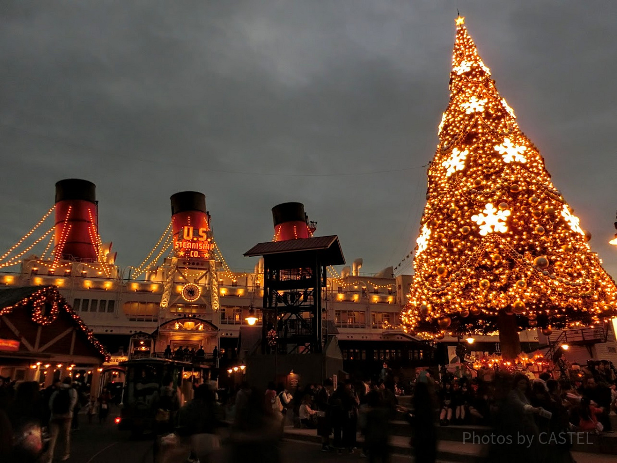 ディズニーシーのクリスマスツリー| キャステル | CASTEL ディズニーシーのクリスマスツリー| キャステル | CASTEL