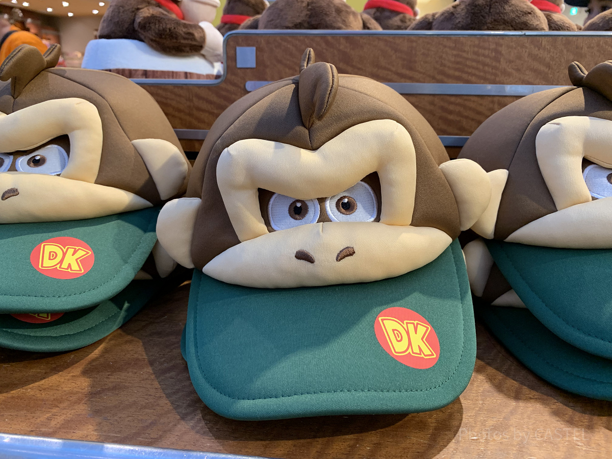 ドンキーコングぬいぐるみキャップ| キャステル | CASTEL ディズニー情報