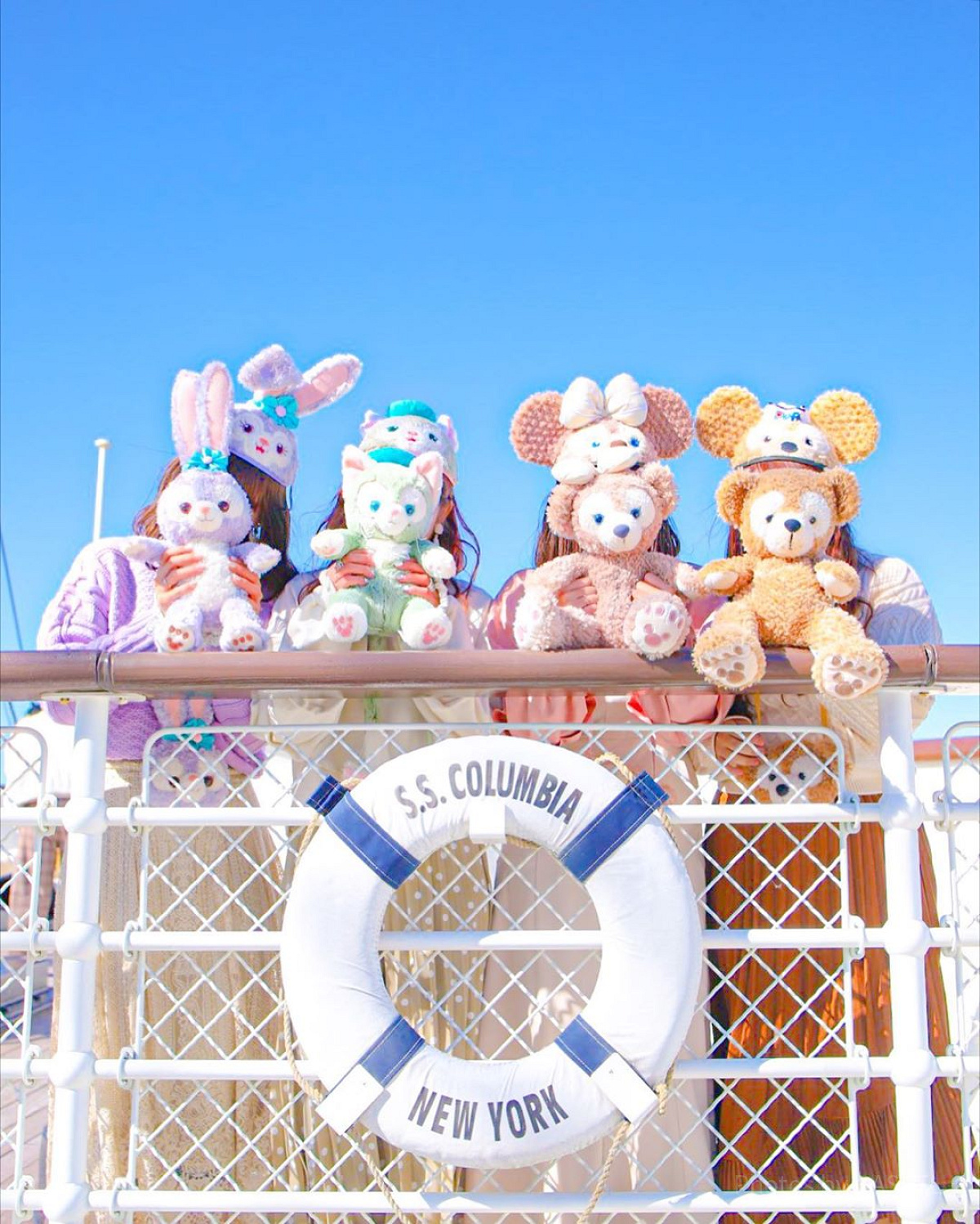 ディズニーパーク ダッフィー カルフォルニア ディズニー 12インチ