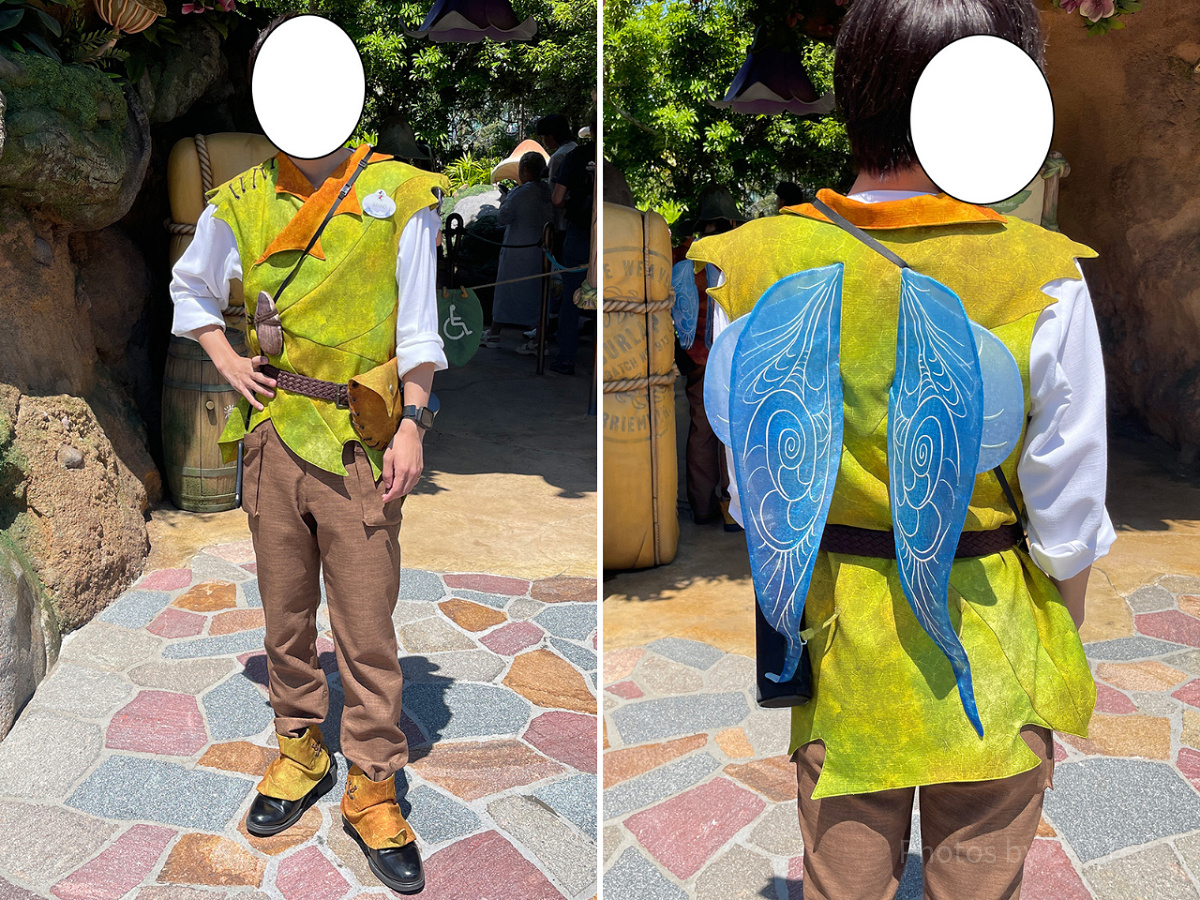 フェアリー・ティンカーベルのビジーバギーのキャストコスチューム