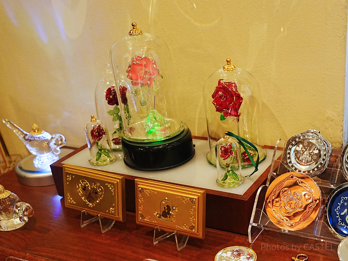 ガラスドーム バラ