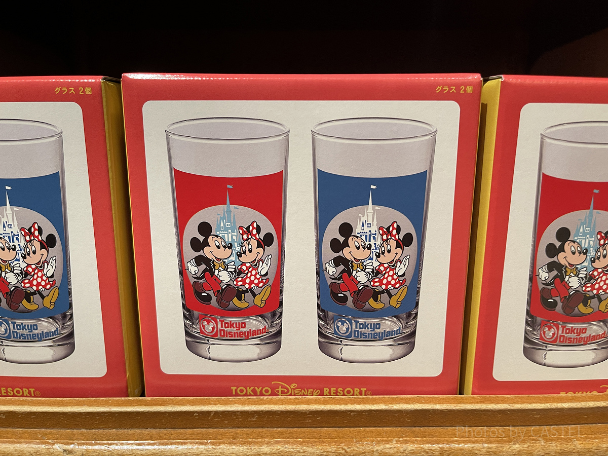 グラスセット（ディズニー40周年グッズ）| キャステル | CASTEL