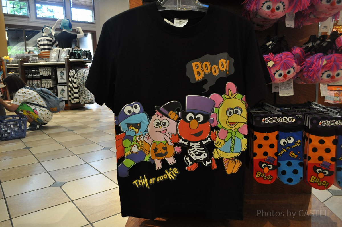 「HALLOWEEN　SESAME　STREET」ハロウィン仮装キャラクターTシャツ