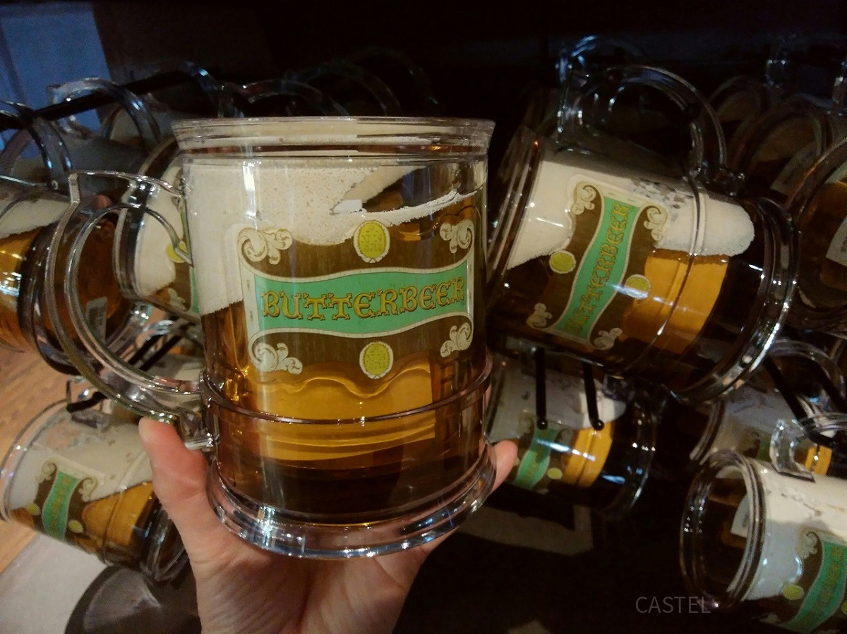 ハリーポッターのウォーターインバタービールマグカップ