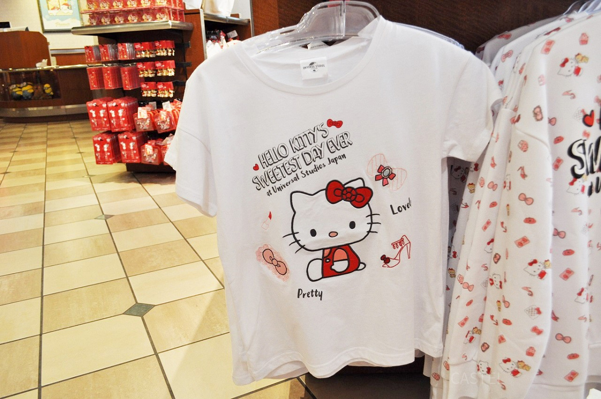 ハローキティ「Hello Kitty’s Sweetest Day Ever」Tシャツ