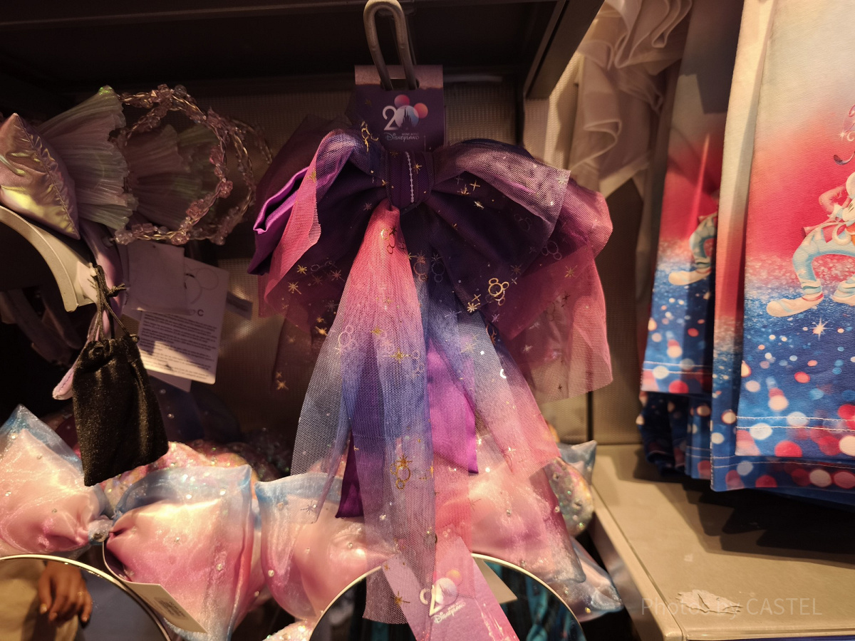 香港ディズニー20周年「ミッキー＆フレンズ・グランドセレブレーショングッズ」：カチューシャリボン