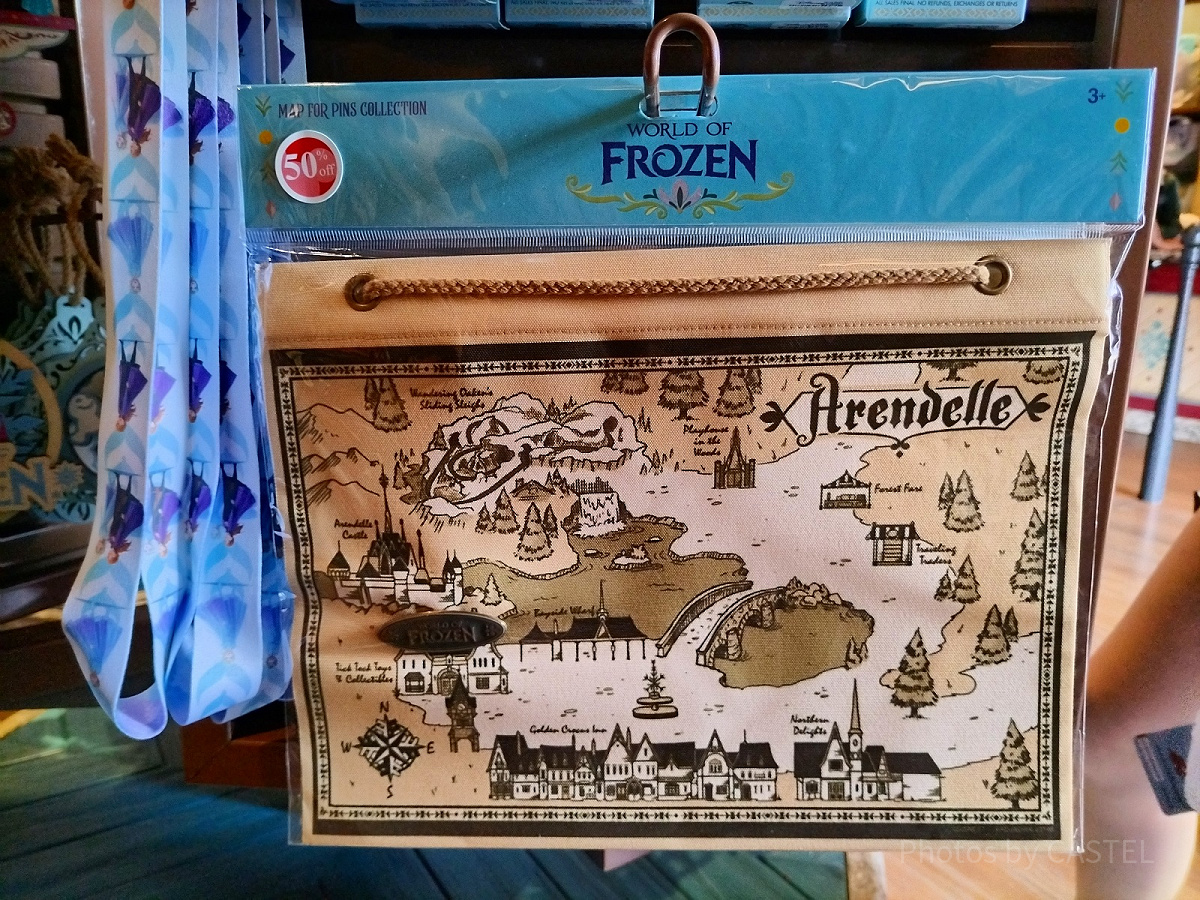 海外Disney限定ピン】アナと雪の女王 ピンバッチ HKDL 雪 の