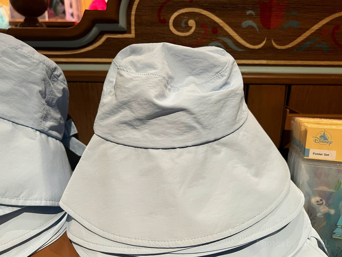 香港ディズニーアナ雪グッズ：リバーシブル日除け帽子| キャステル
