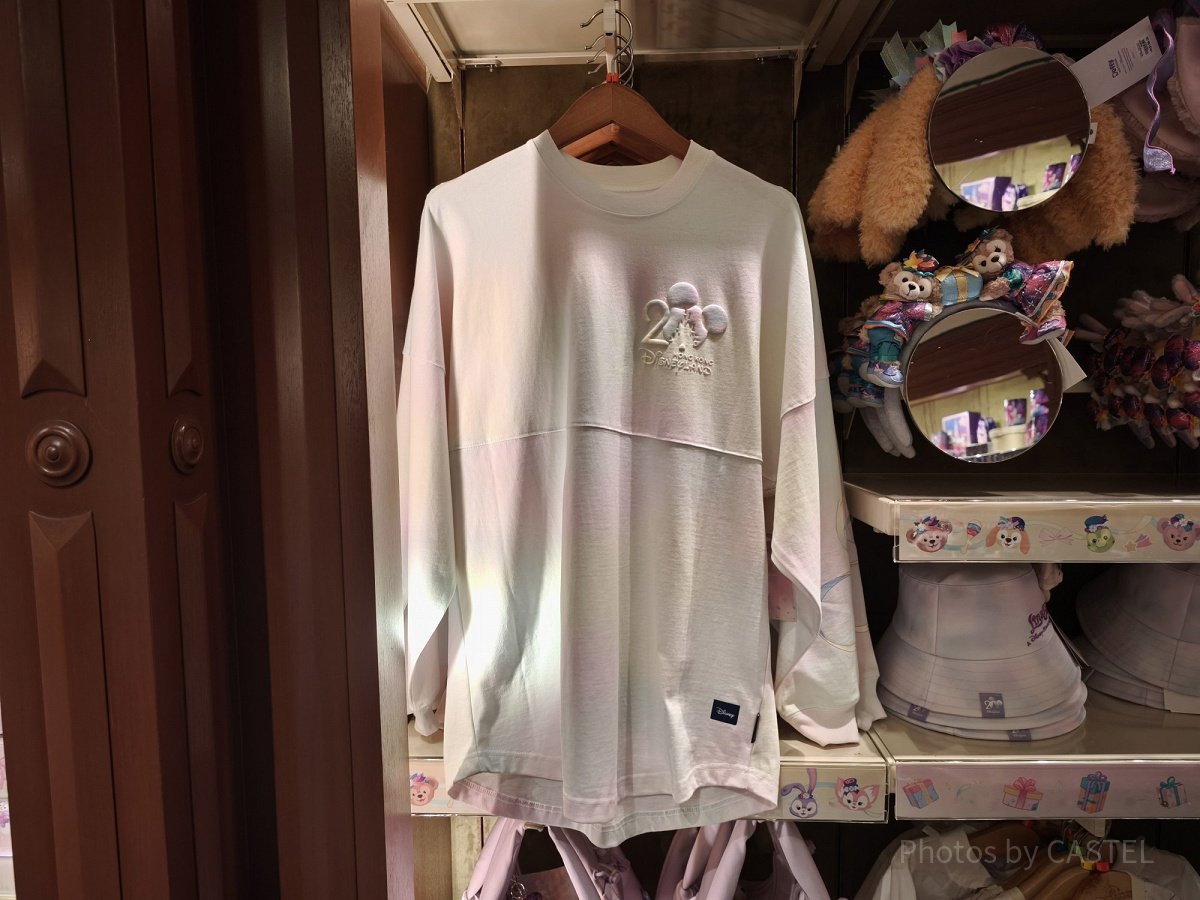 香港ディズニー20周年「ダッフィー＆フレンズ・グランドセレブレーショングッズ」：スピリットジャージ