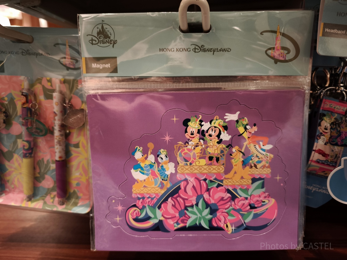 香港ディズニー20周年「フレンドタスティック」グッズ：マグネット