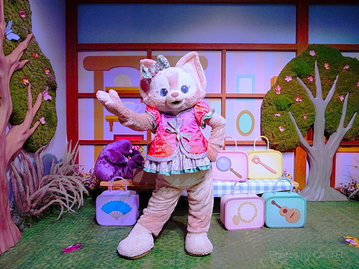 香港ディズニー20周年：リーナベルとのグリーティング