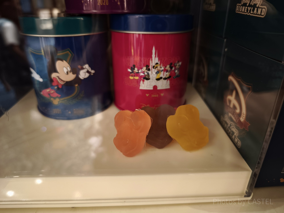 香港ディズニー20周年「Since 2005」グッズ：グミ缶5個セット