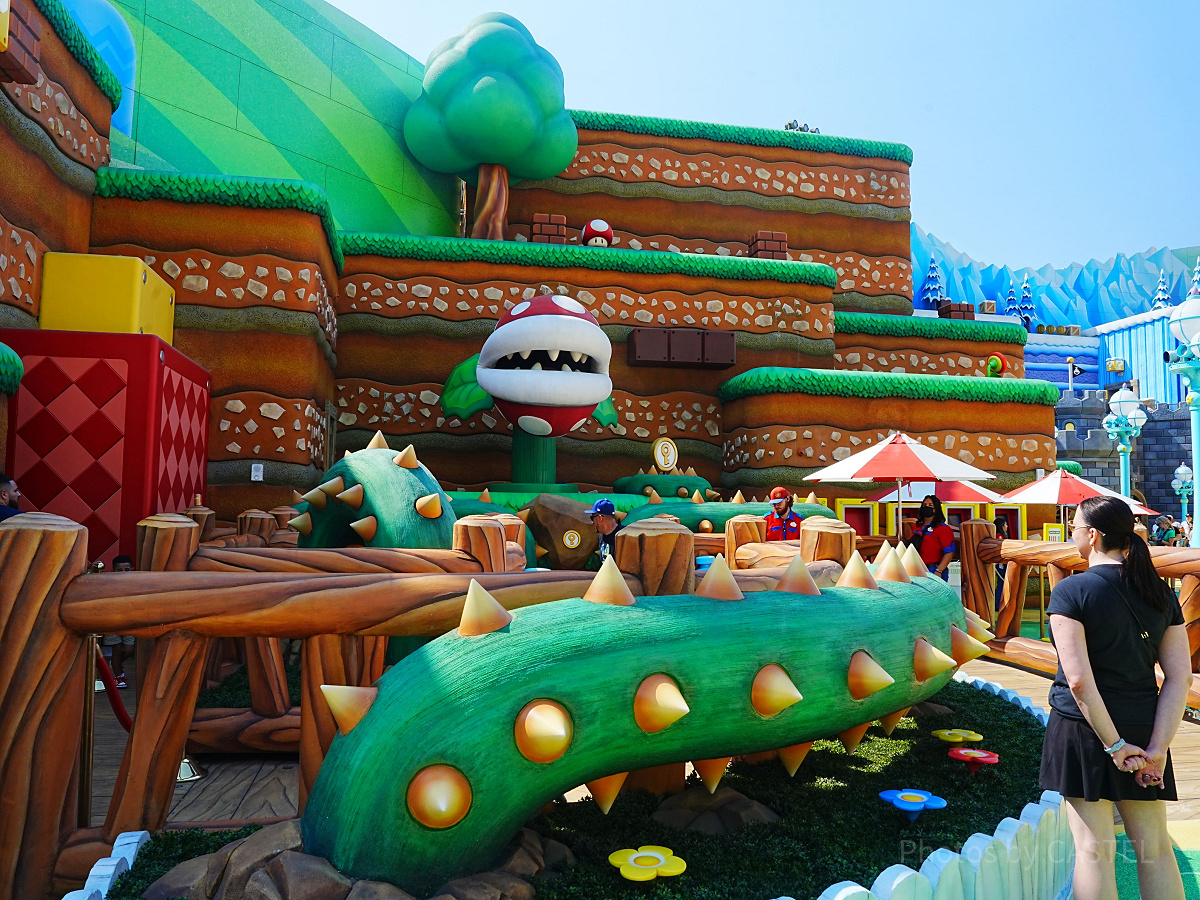 USHのマリオエリアにあるキーチャレンジ