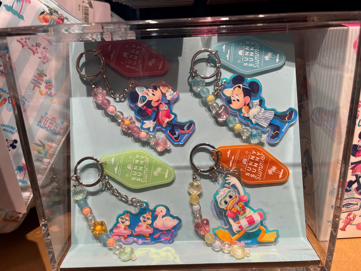 キーチェーン(ディズニー夏グッズ2025SUNNY SUNNY Summer)