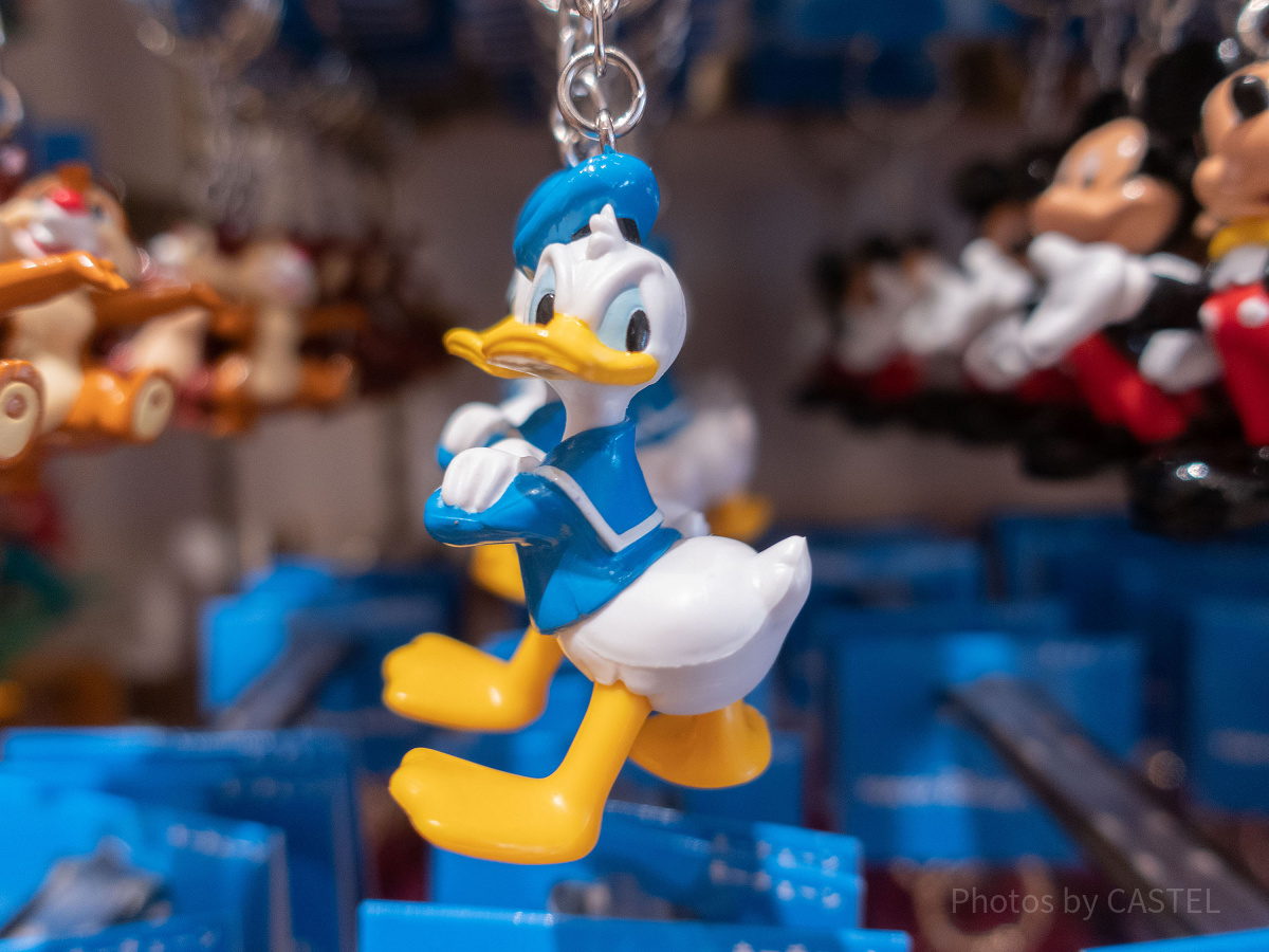 キーチェーン（ドナルドダック）| キャステル | CASTEL ディズニー情報