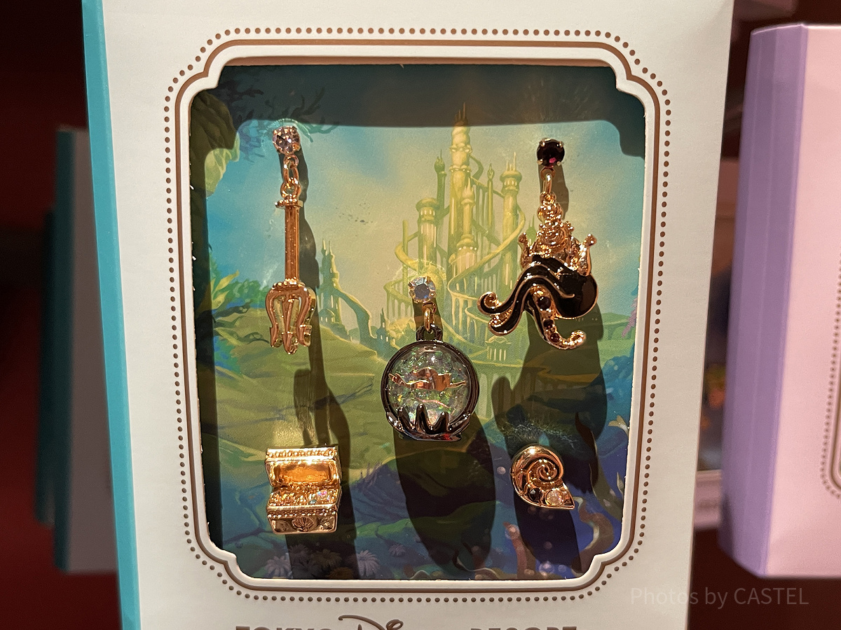 リトル・マーメイドピアスセット| キャステル | CASTEL ディズニー情報