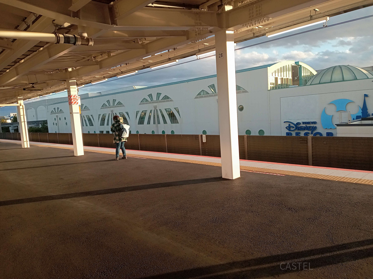 舞浜駅のホームが延伸！