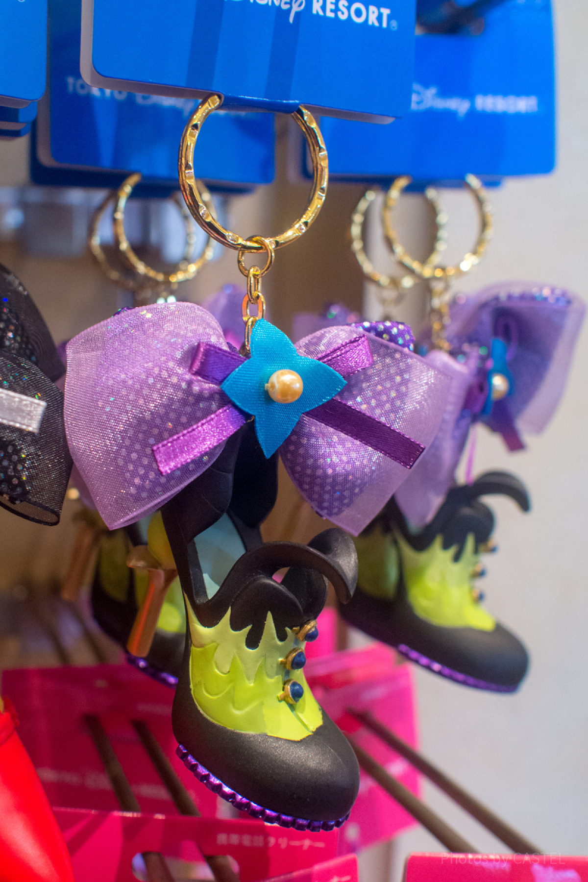 マレフィセントシューズキーホルダー| キャステル | CASTEL ディズニー情報