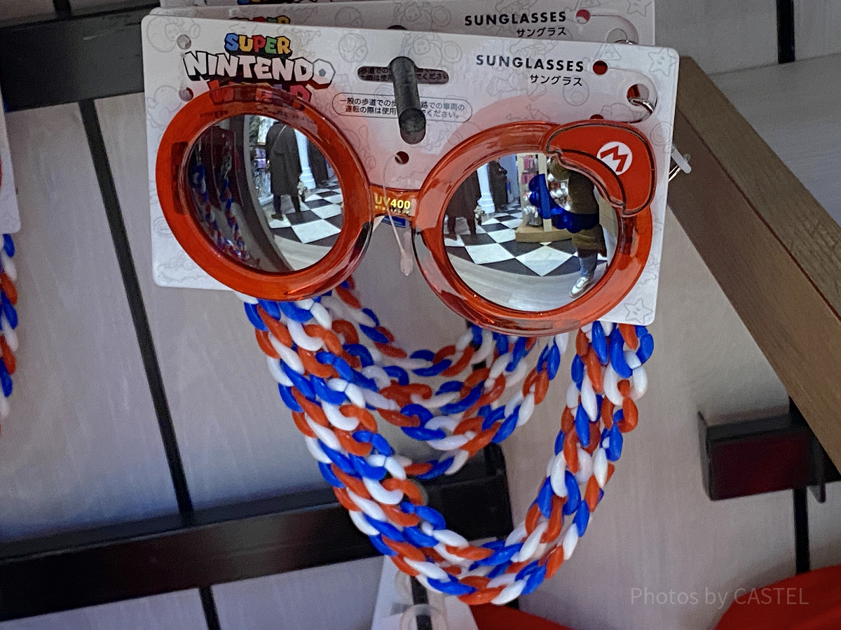 マリオのチェーン付きサングラス| キャステル | CASTEL ディズニー情報