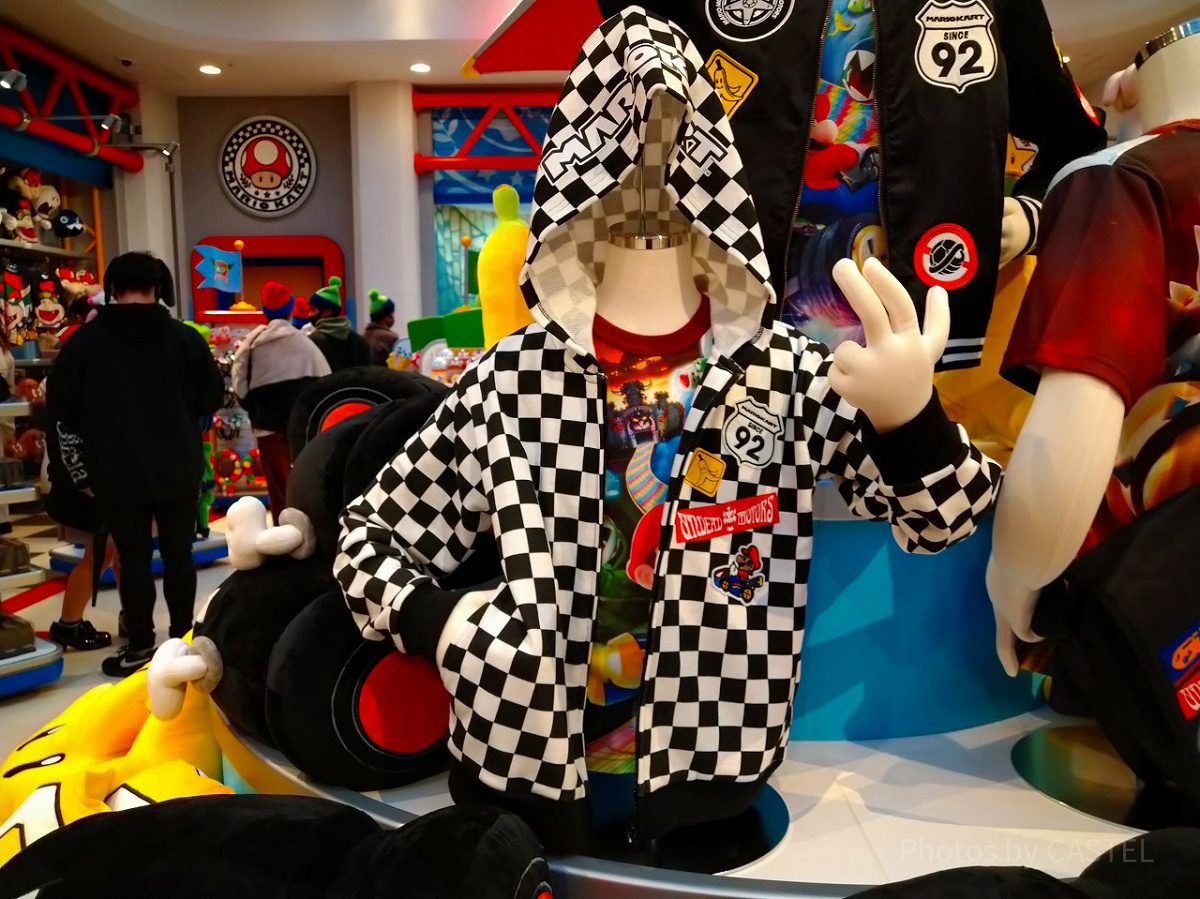 マリオカートのキッズジャンパー| キャステル | CASTEL ディズニー情報