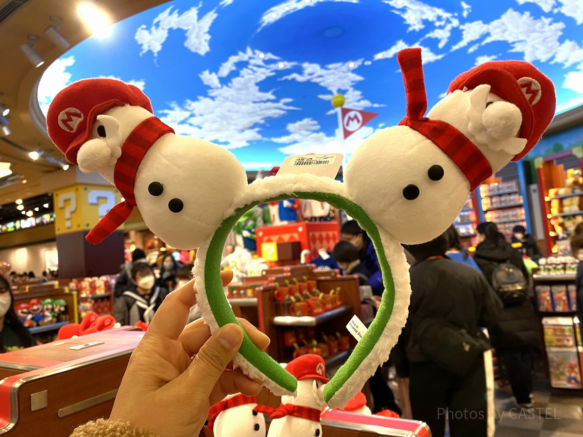 マリオの雪だるまカチューシャ| キャステル | CASTEL ディズニー情報
