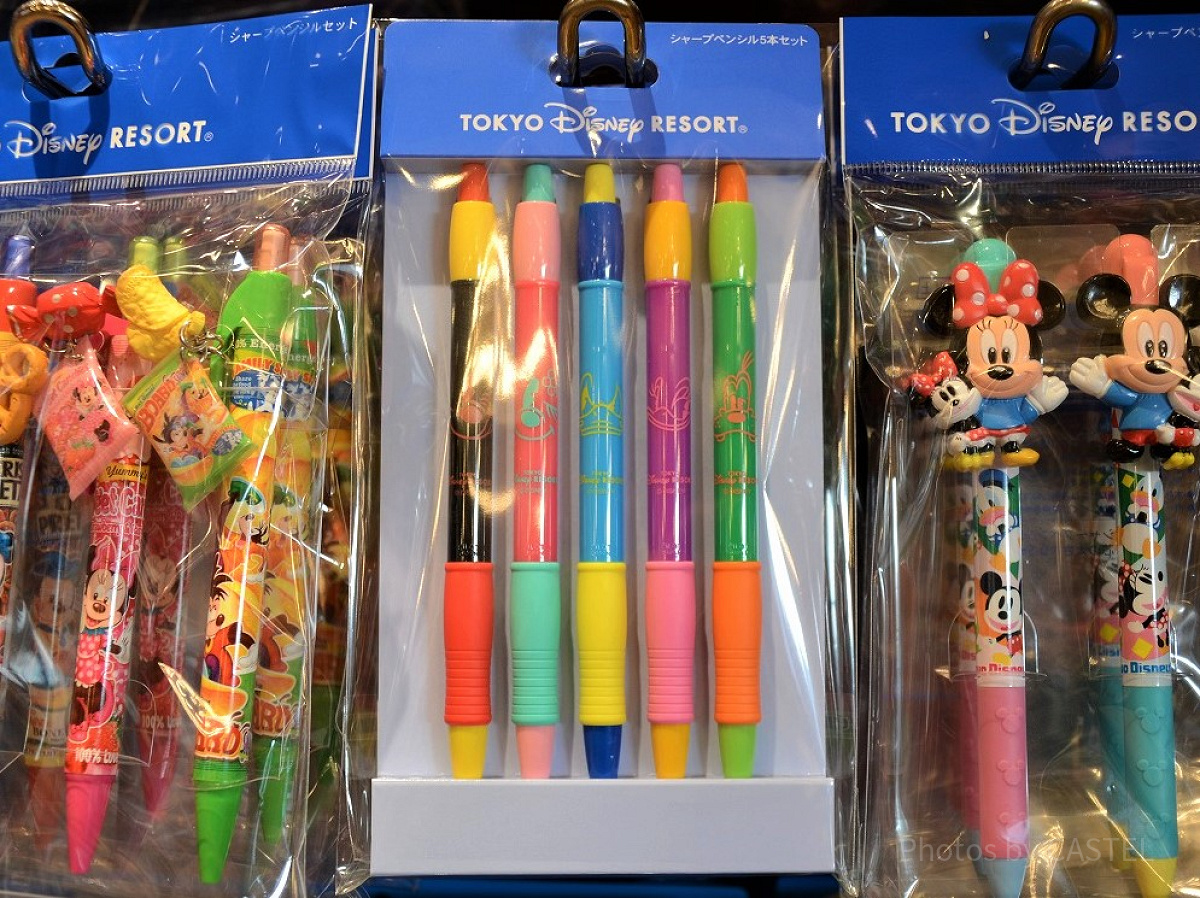 ミッキー&フレンズ（カラフル）5本セット| キャステル | CASTEL