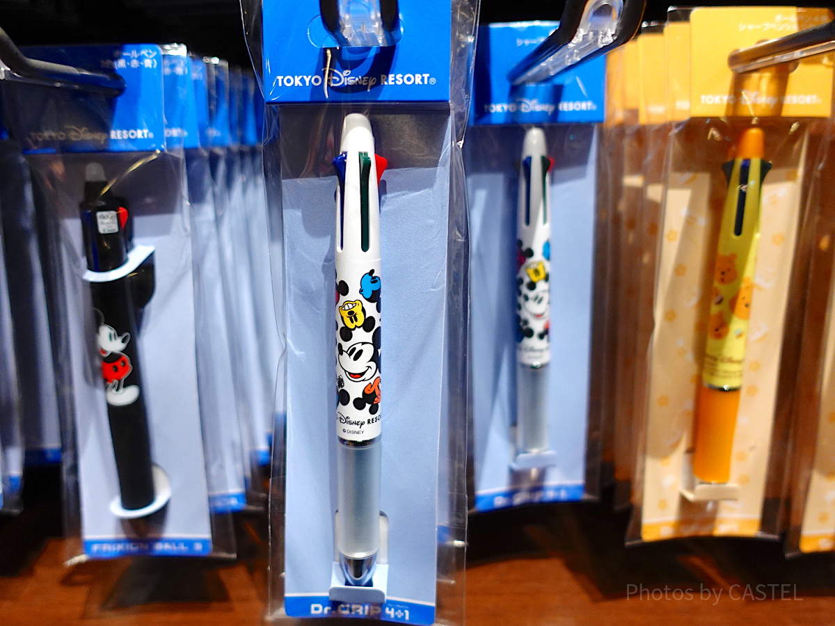 ミッキー多色ボールペン&シャープペンシル| キャステル | CASTEL