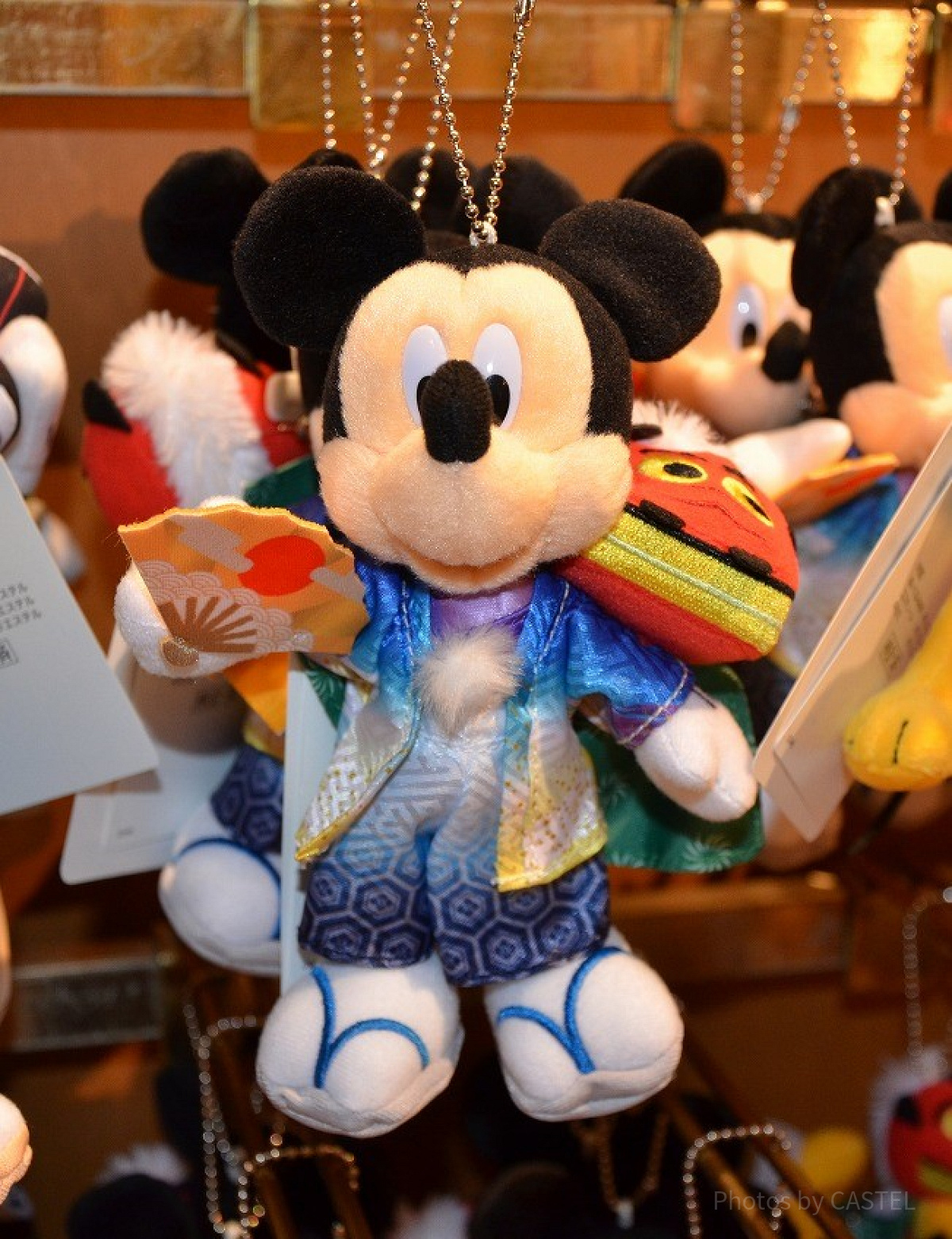 ミッキー正月ぬいぐるみバッジ| キャステル | CASTEL ディズニー情報